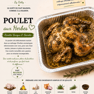 Poulet rôti aux herbes