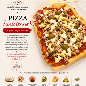 Pizza tunisienne